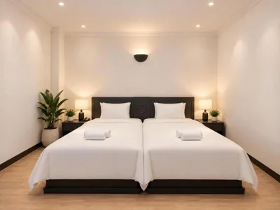 Deluxe tweepersoons- of tweepersoonskamer — Elegance Sanctuary Hotel - Ben Thanh Market